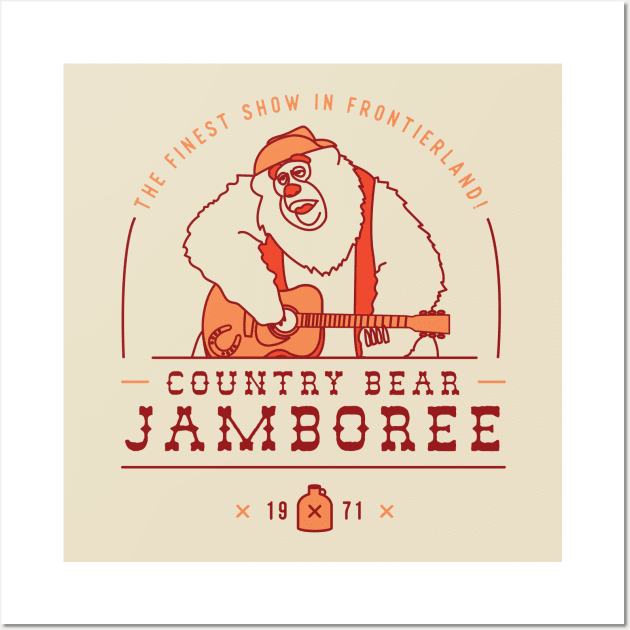 Country Bear Jamboree Wall Art by stuffsarahmakes